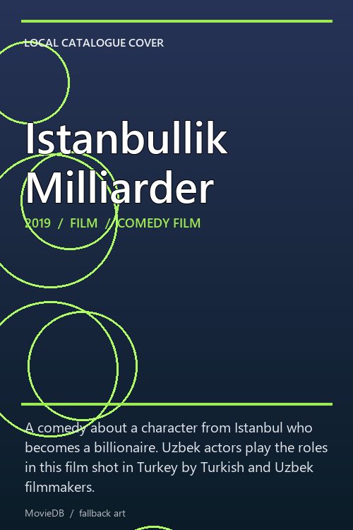 Istanbullik Milliarder poster
