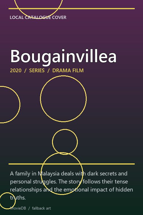Bougainvillea poster