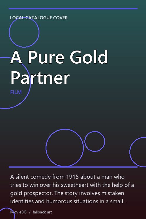 A Pure Gold Partner poster