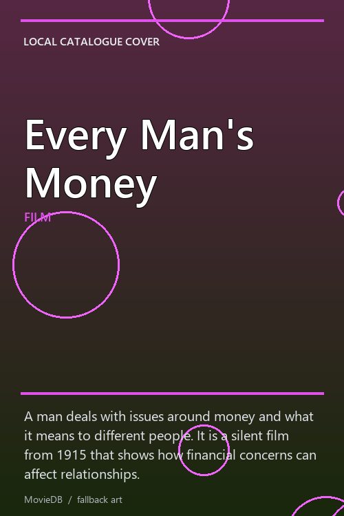 Every Man's Money poster