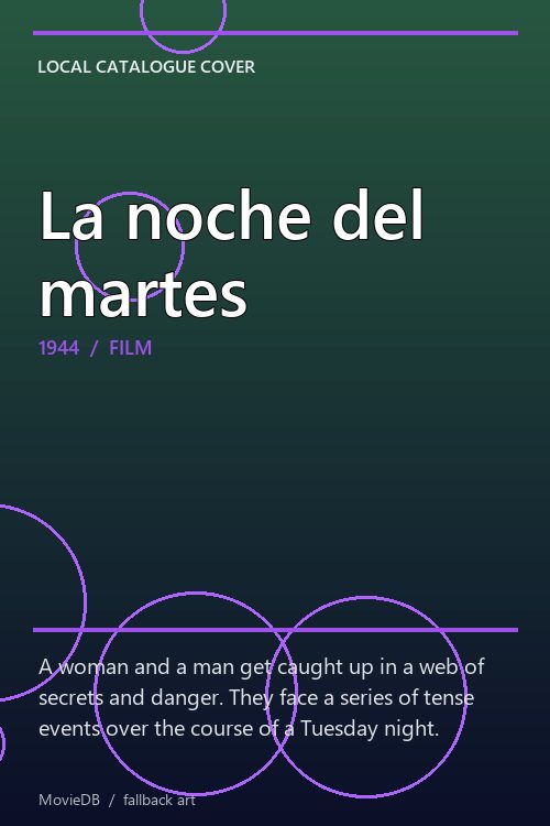 La noche del martes poster