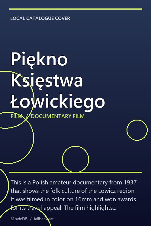 Piękno Księstwa Łowickiego poster