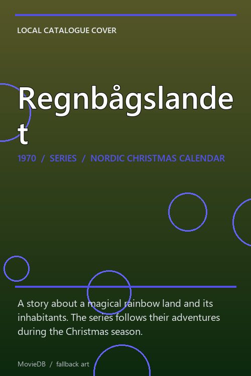 Regnbågslandet poster