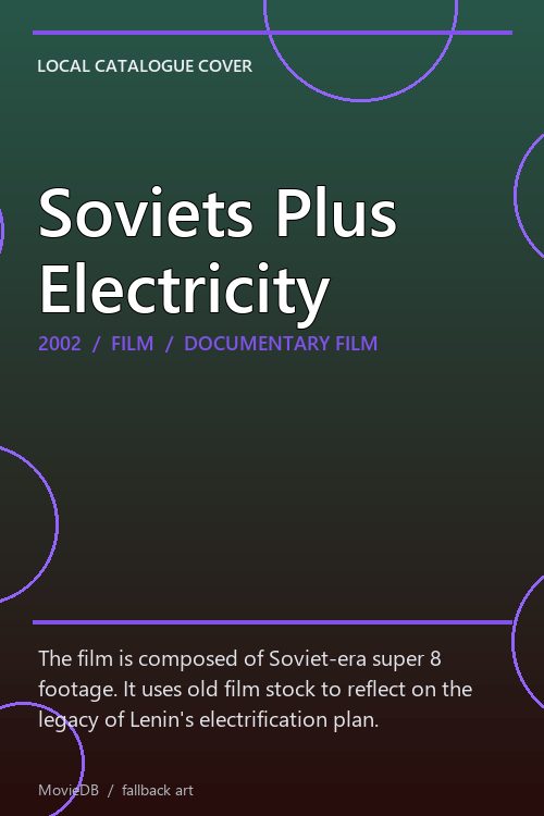 Soviets Plus Electricity poster