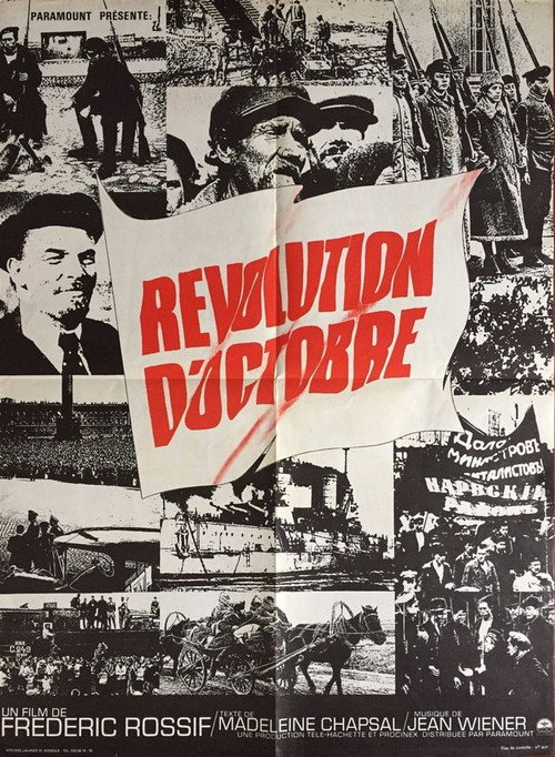 Révolution d'octobre poster