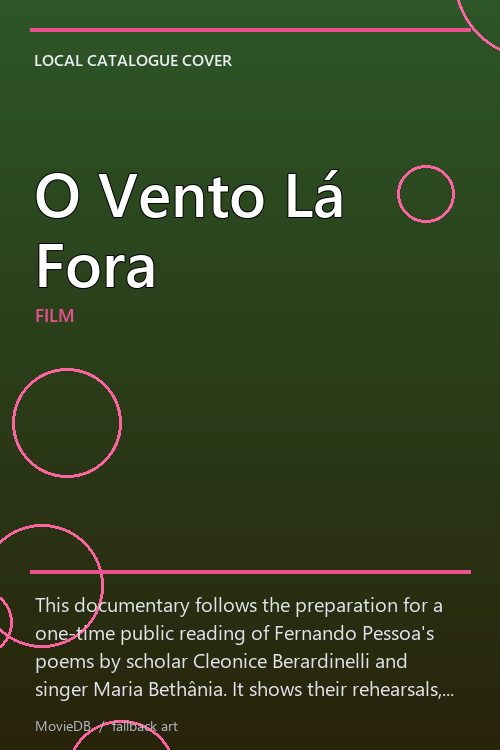 O Vento Lá Fora poster