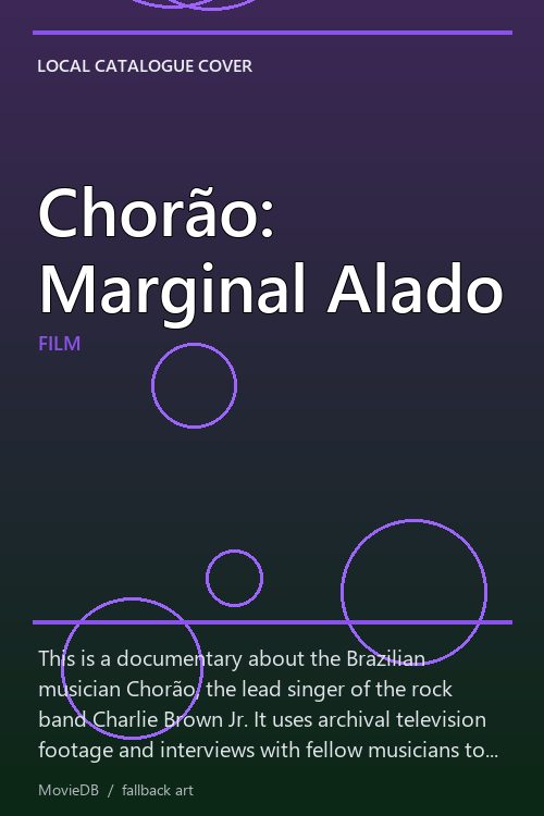 Chorão: Marginal Alado poster