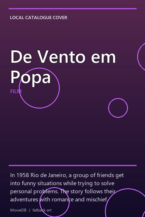 De Vento em Popa poster