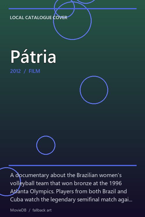 Pátria poster