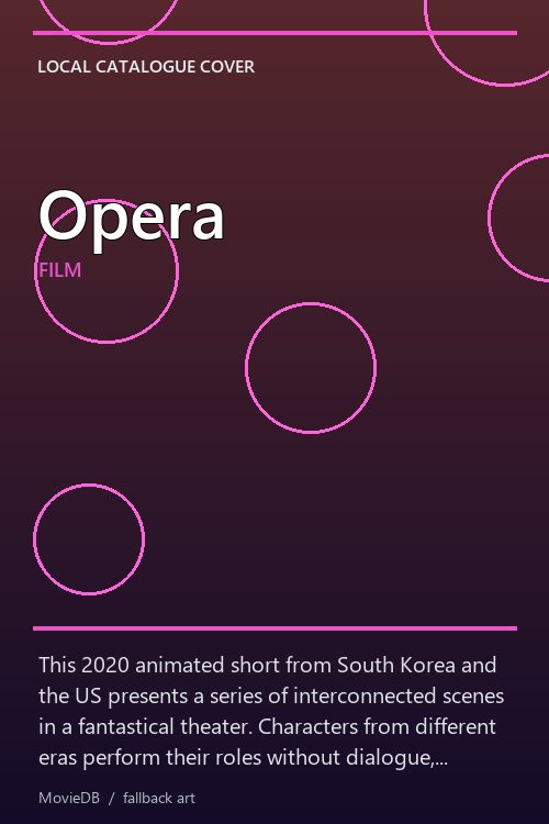 Opera poster