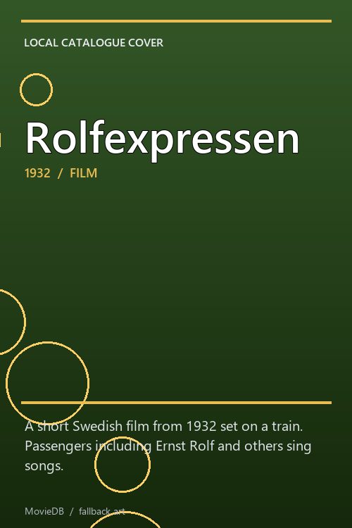 Rolfexpressen poster