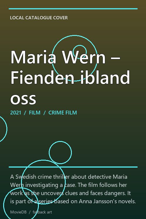 Maria Wern – Fienden ibland oss poster