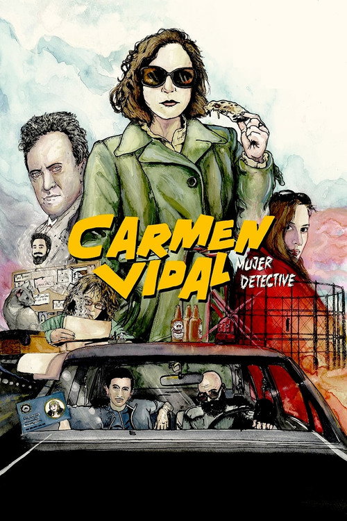 Carmen Vidal Female Detective poster