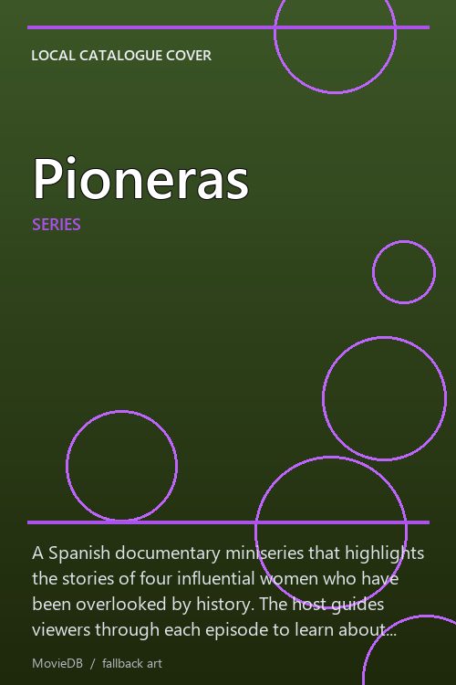 Pioneras poster