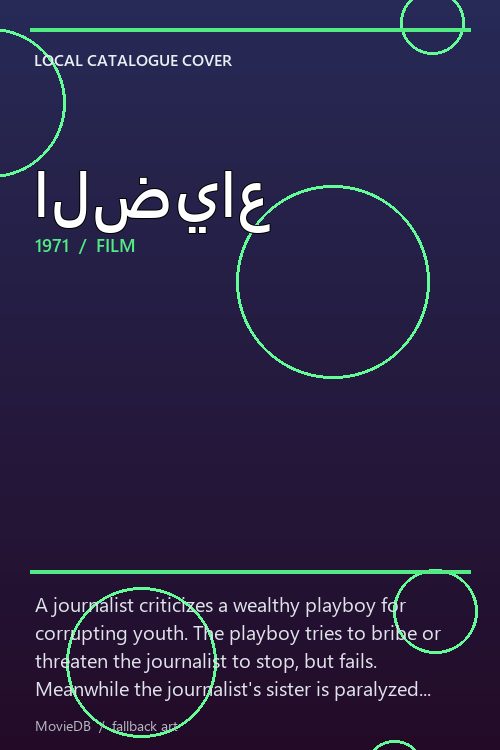 الضياع poster