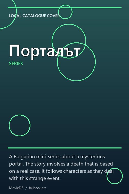 Порталът poster