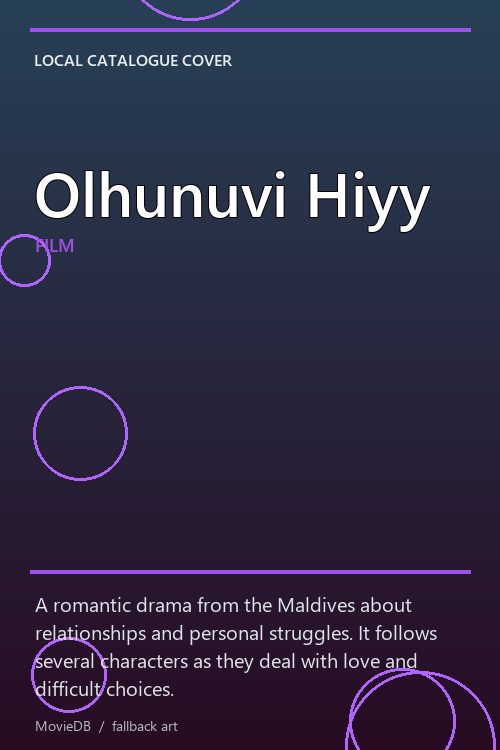 Olhunuvi Hiyy poster