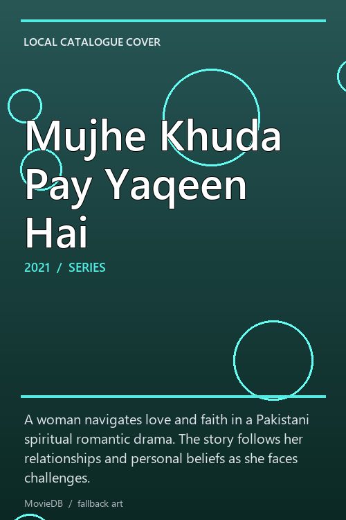 Mujhe Khuda Pay Yaqeen Hai poster