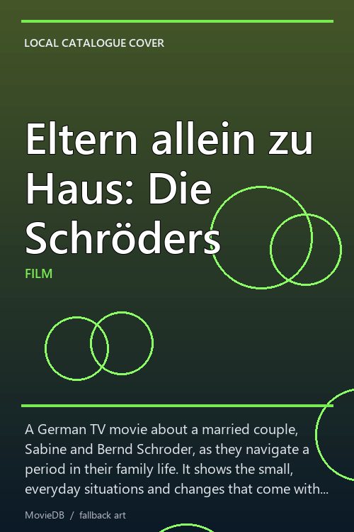 Eltern allein zu Haus: Die Schröders poster