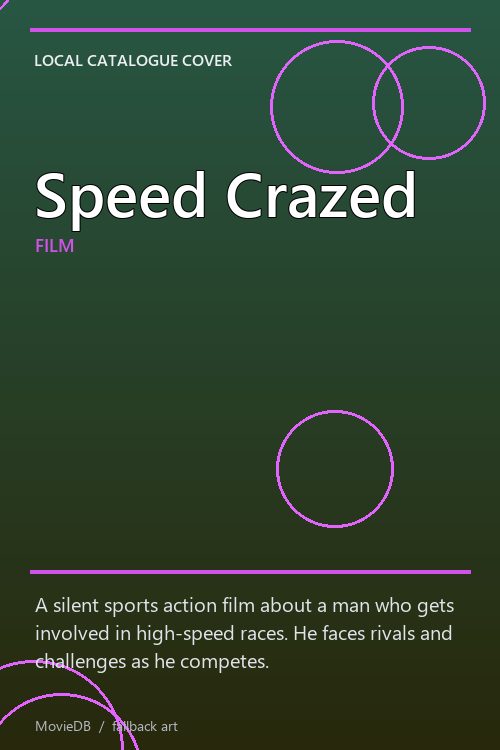 Speed Crazed poster