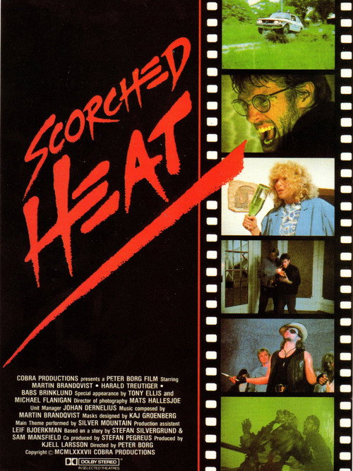 Scorched heat poster