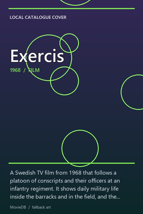 Exercis poster
