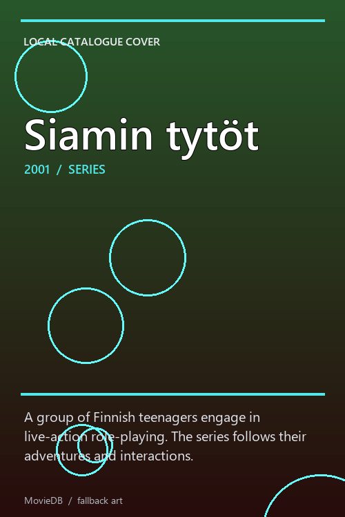 Siamin tytöt poster