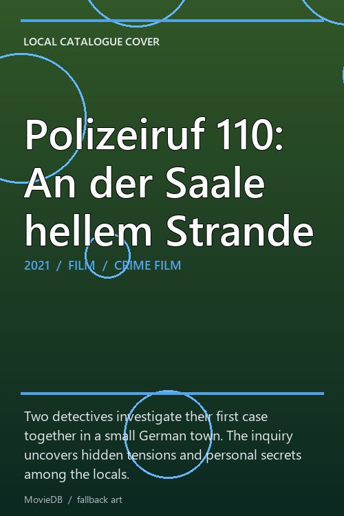Polizeiruf 110: An der Saale hellem Strande poster