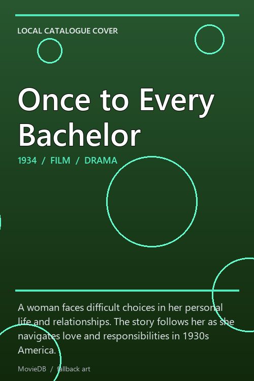 Once to Every Bachelor poster