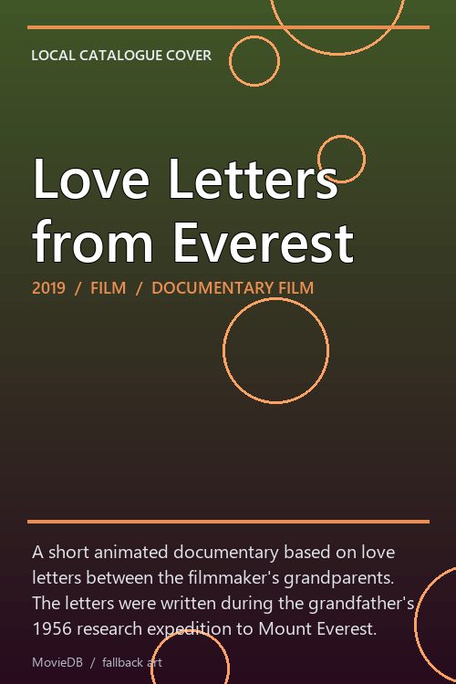 Love Letters from Everest poster