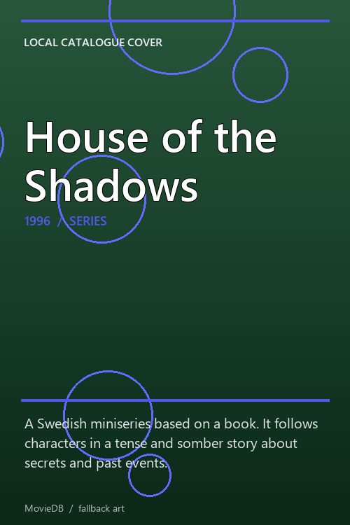 House of the Shadows poster