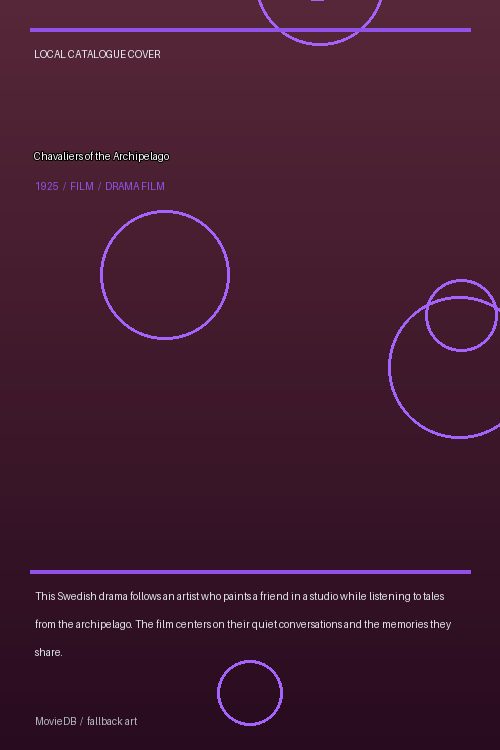Chavaliers of the Archipelago poster