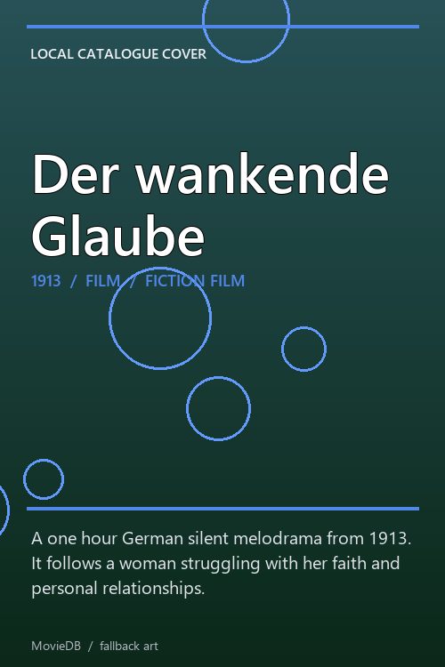 Der wankende Glaube poster