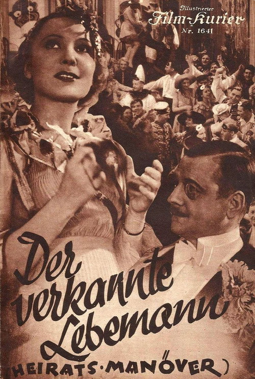 Der verkannte Lebemann poster