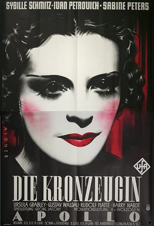 The Chief Witness poster