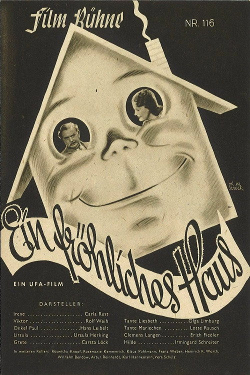 Ein fröhliches Haus poster