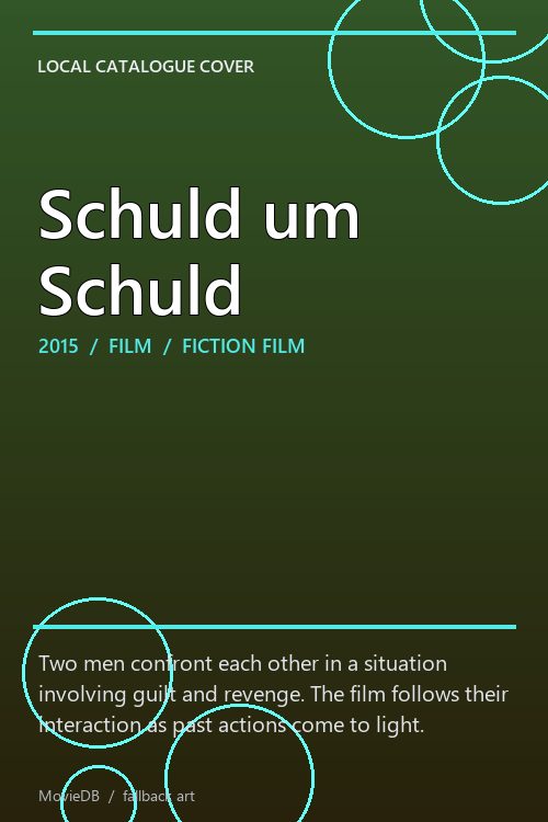 Schuld um Schuld poster