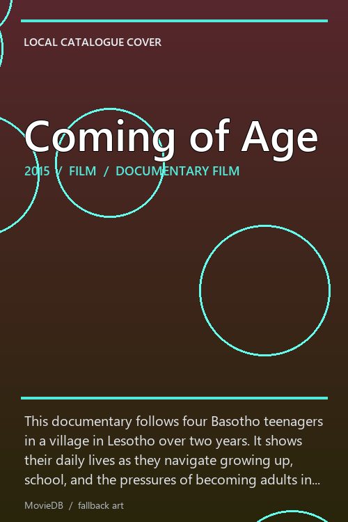 Coming of Age poster