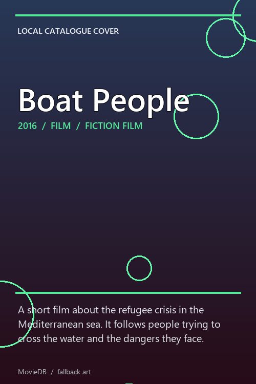 Boat People poster
