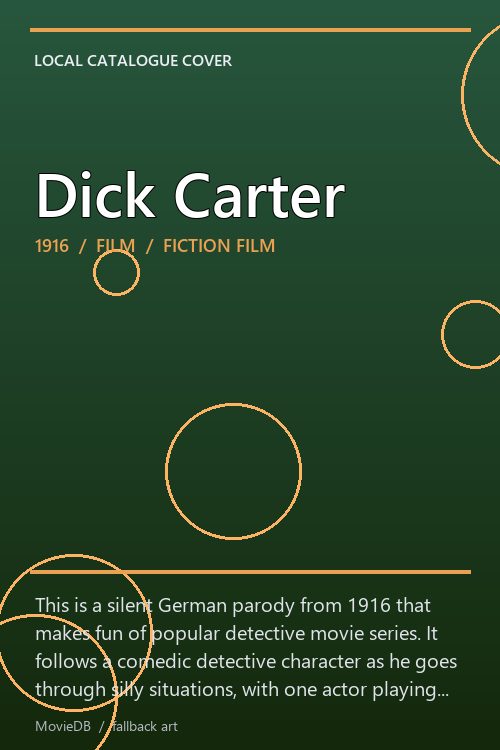 Dick Carter poster