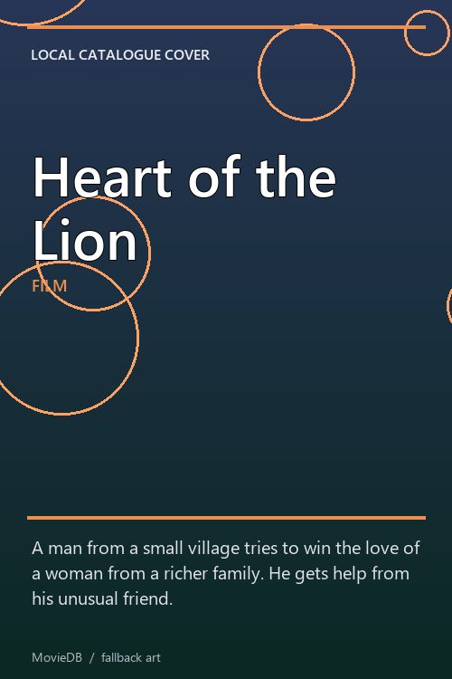 Heart of the Lion poster