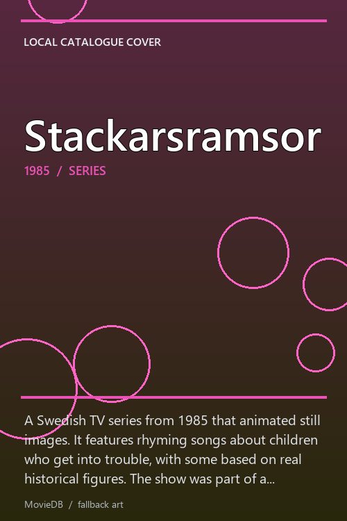 Stackarsramsor poster