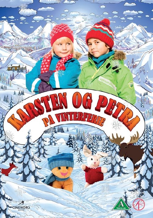 Casper and Emma's winter vacation poster