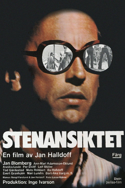 Stenansiktet poster