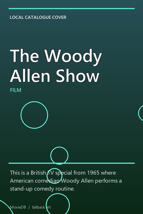 The Woody Allen Show poster