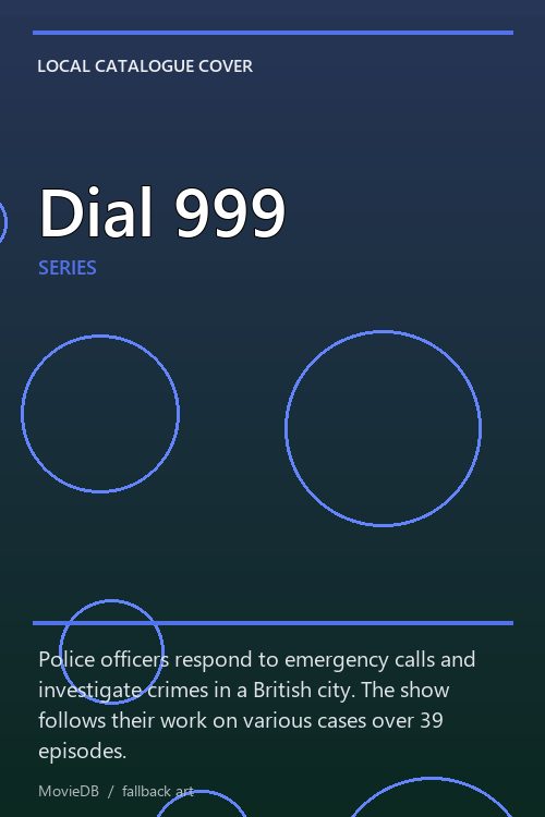 Dial 999 poster