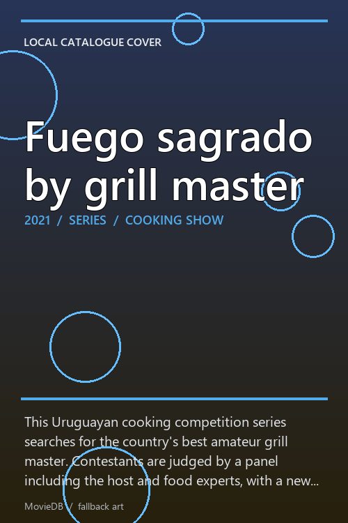 Fuego sagrado by grill master poster