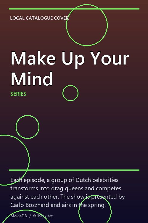 Make Up Your Mind poster