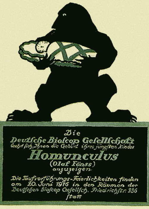 Homunculus, 3. Teil - Die Liebeskomödie des Homunculus poster