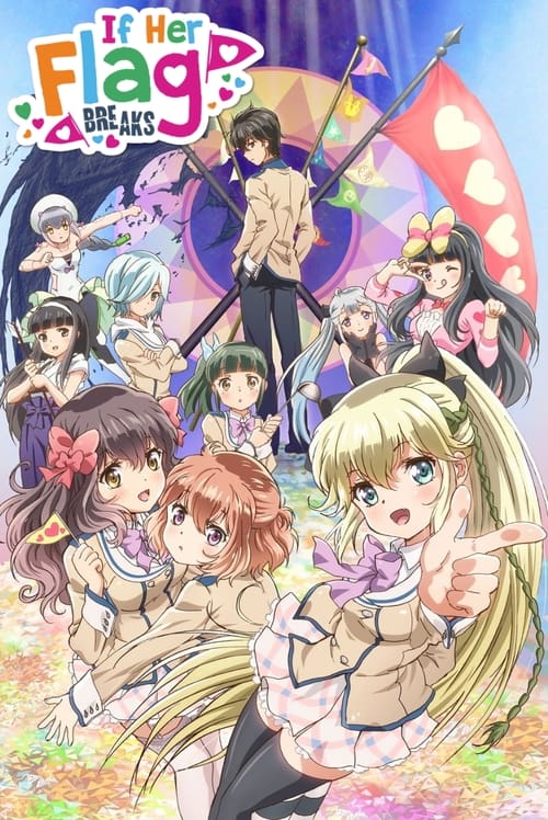 Kanojo ga Flag o Oraretara poster
